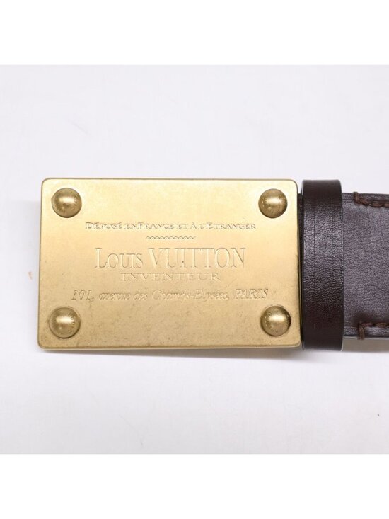 Louis Vuitton Ceinture Aventure Leather Belt main image 8